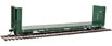 WalthersProto 50' CC&F Bulkhead Flatcar - BC Rail BCOL 818466