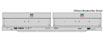 WalthersProto 50' Evans Cushion Coil Car - Union Pacific CNW 249166