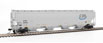 WalthersProto 67' Trinity 6351 4-Bay Covered Hopper - Cenex Harvest States Cooperative CHSX 580082