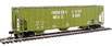 WalthersProto 55' Evans 4780 Cubic Foot 3-Bay Covered Hopper - Farmer's Co-op Association USLX 26278