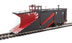 WalthersProto Russell Snowplow - Painted, Unlettered (Black)