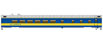 WalthersProto 85' ACF 48-Seat Diner - Alaska Railroad (1990 Scheme)
