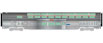 WalthersProto 85' Budd Hi-Level Sky Lounge w/Plated Finish & Lighted Interior - Amtrak (Phase I, Stripes in Upper Window Panel)