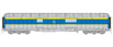 WalthersProto Fallen Flags Series 70' ACF Heavyweight Baggage Car - Delaware & Hudson