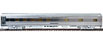 WalthersProto 'Super Chief' 85' Budd Pine Series 10-6 Sleeper (Plated Metal Finish) - Santa Fe