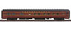 WalthersProto 1960s Broadway Limited 85' P-S 5-Bedroom Lounge - Pennsylvania Railroad