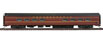WalthersProto 1960s Broadway Limited 85' Budd 68-Seat Full Diner - Pennsylvania Railroad 4610, 4614-4622