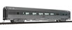 WalthersProto 'San Francisco Chief' 85' Budd 46-Seat Coach (Plated Metal Finish, Unlighted) - Santa Fe