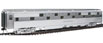 WalthersProto 'San Francisco Chief' 85' Pullman-Standard 24 Duplex Roomette Sleeper (Plated Metal Finish, Unlighted) - Santa Fe