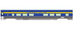 WalthersProto 85' Pullman-Standard 52-Seat Coach Fluted w/Skirts - Lighted - Pere Marquette