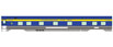 WalthersProto 85' Pullman-Standard 10-6 Sleeper - Lighted - Chesapeake & Ohio City Series - Pere Marquette