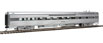 WalthersProto 85' P-S 13-Seat Lunch Counter 20-Seat Diner - Santa Fe 1954 El Capitan (Real Metal Finish)