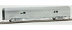 WalthersProto 73' Budd Baggage Car - Santa Fe 1954 El Capitan (Real Metal Finish)