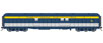 WalthersProto 70' ACF Heavyweight Arched-Roof Baggage - Chesapeake & Ohio George Washington