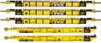 WalthersN 5-Unit Articulated 48' Well Car - TTX Company TTX 72800 (Old Scheme) (N Scale)