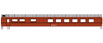 Walthers Heavyweight 36-Seat Diner Maintenance-of-Way – Burlington Northern BN 868018