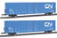 Walthers Gold Line™ Pullman-Standard 60' Double-Door Auto Parts Box Car (Limited Run 2 Pack) - Grand Trunk Western GTW 306268; GTW 306305