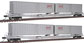 Walthers Gold Line™ Flexi-Van Flat Car w/Two Trailers (2-Pack)- Seaboard Air Line Seaboard 2 & 3