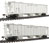 Walthers Gold Line™ PS-2 2893 Cubic Foot 3-Bay Covered Hopper (2 Pack) - Northern Pacific