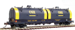 Walthers Gold Line™ Evans 100-Ton 55' Cushion Coil Cars - Round Covers (Revised) – CSX Transportation CSXT 497293