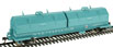 Walthers Gold Line Evans 100-Ton 55' Cushion Coil Car Angled Hoods New York Central (Jade Green) #752034