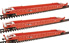 Walthers Gold Line 53' NSC 3-Unit Well Car - Canadian Pacific CP 523157