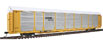 Walthers Gold Line™ Bi-Level Auto Carrier – Norfolk Southern Rack #26053/Flat TTGX 160011 (TTX Yellow)