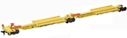 Walthers Gold Line™ Trinity Five-Unit 48' Spine Car - TTX #79626