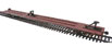 Walthers Gold Line™ All-Purpose 89' Flatcar w/ACF Hitches - Florida East Coast FEC 2786