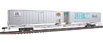 Walthers Gold Line™ Mark IV Flexi-Van Flatcar w/Two Trailers - New York Central NYC 9772