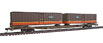 Walthers Gold Line™ Mark IV Flexi-Van Flatcar w/Two Trailers - Illinois Central IC 918