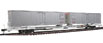 Walthers Gold Line™ Mark IV Flexi-Van Flatcar w/Two Trailers - Pennsylvania/Merchants Despatch MFVX 9681