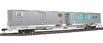 Walthers Gold Line™ Mark IV Flexi-Van Flatcar w/Two Trailers - Merchants Despatch MFVX 9652
