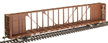 Walthers Gold Line™ 72' Centerbeam Flat Car - Standard - TTX Company TTX…