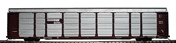 Walthers Gold Line™ Thrall 89' Tri-level Enclosed Auto Carrier - Norfolk Southern