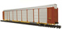 Walthers Gold Line Tri-Level Enclosed Auto Carrier - Illinois Central Gulf