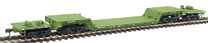 Walthers Gold Line™ 81' 4-Truck Depressed Center Flat Car - Burlington Northern BN 631021