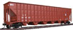 Walthers Greenville 7,000 Cubic Foot Wood Chip Hopper – Union Pacific MP 592054 (MoPac Reporting Marks, Small UP Logo, Boxcar Red)