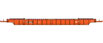 Walthers 53' NSC 3-Unit Well Car - Canadian Pacific CP 532134
