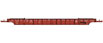 Walthers 53' NSC Stand-Alone Well Car - Canadian Pacific CP 527977