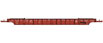 Walthers 53' NSC Stand-Alone Well Car - Canadian Pacific CP 527992