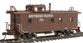 Walthers Platinum Line™ SP™ C-30-1 Wood Caboose – Southern Pacific™ 888 (Roman w/Bars)