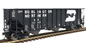 Walthers Gold Line Bethlehem 4000 Cu. Ft. 3-Bay 100 Ton Coal Hopper (6-Pack) Burlington Northern