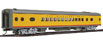 Walthers Milwaukee Road Streamlined Cars (Yellow & Gray) - #535-Series 52-Seat Coach w/Notched Sills & Clasp Brakes
