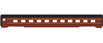 Walthers 1953-68 Pennsylvania Railroad Broadway Limited Streamlined Cars – Budd 'Inn' Series 21-Roomette Sleeper, Job #9667-024