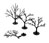 Woodland Scenics Tree Armatures 2in. to 3in. (Deciduous)(Pack of 57)