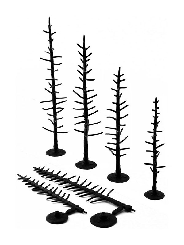 Woodland Scenics Tree Armatures 4in. to 6in. (Pine)(Pack of 44)