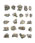 Woodland Scenics Ready Rocks Boulders (22 Pieces)