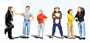 Woodland Scenics Scenic Accents® Figures - Rebels (6 Pack)
