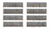 Woodland Scenics Privacy Fence (N Scale)